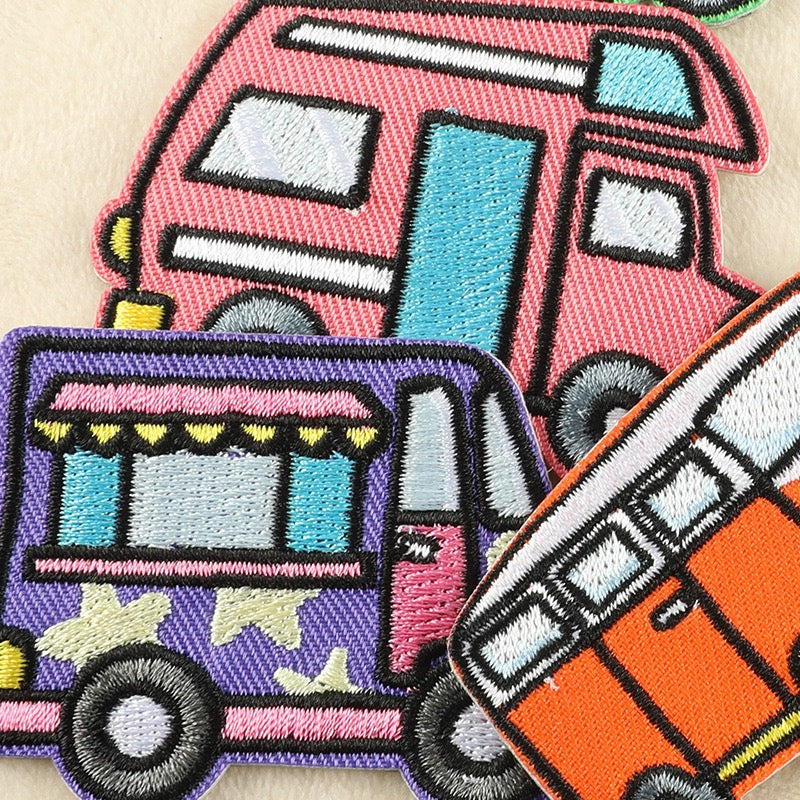 Urban Rides Embroidered Patches - Multiple Designs Available - CheerCove
