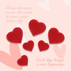 Heart Embroidered Patches - Multiple Designs Available - CheerCove