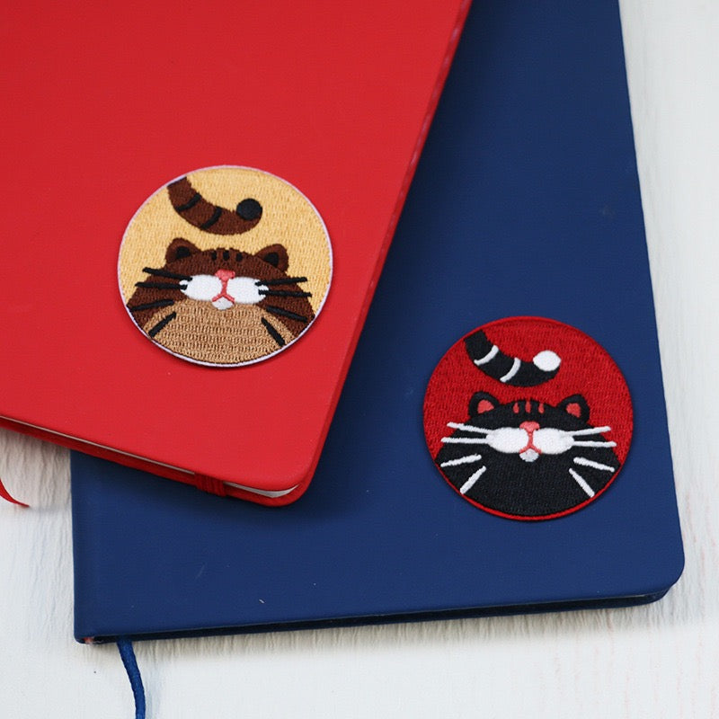 Chonky Cat Embroidered Patches - Multiple Designs Available - CheerCove