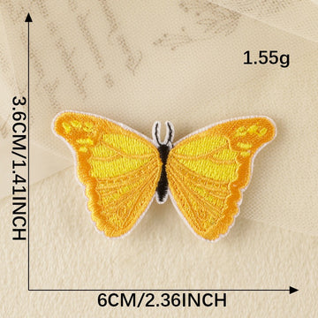 Butterfly Embroidered Patches ② - Multiple Designs Available - CheerCove