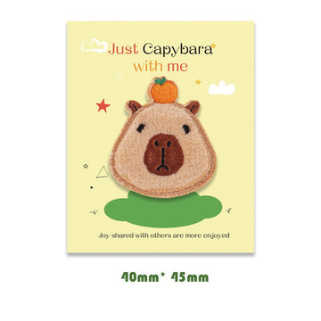 Capybara Embroidered Patches - Multiple Designs Available - CheerCove