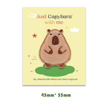 Capybara Embroidered Patches - Multiple Designs Available - CheerCove