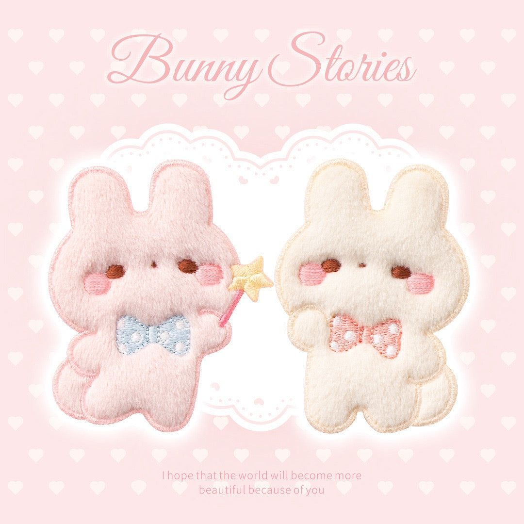 Little Bunny Buddy Embroidered Patches - Multiple Designs Available - CheerCove