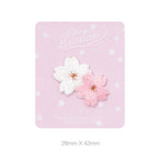 Blush & White Cherry Blossom Patches (Iron-On)