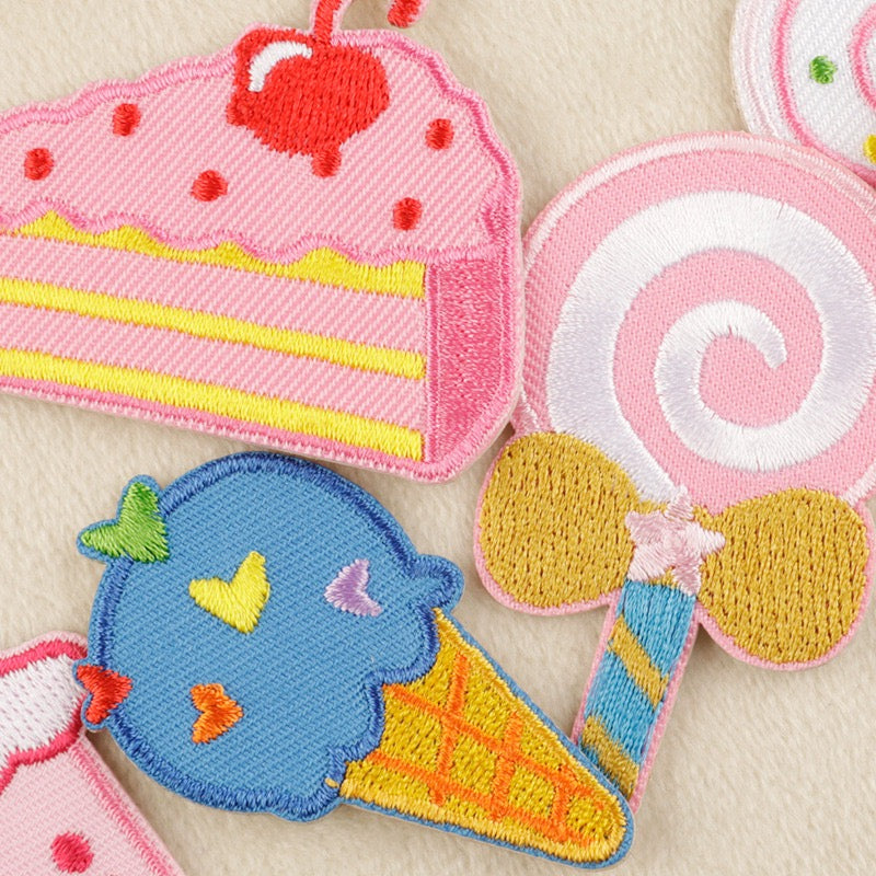 Dessert Embroidered Patches - Multiple Designs Available - CheerCove