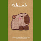 Derpy Capybara Patches (Stick-On)