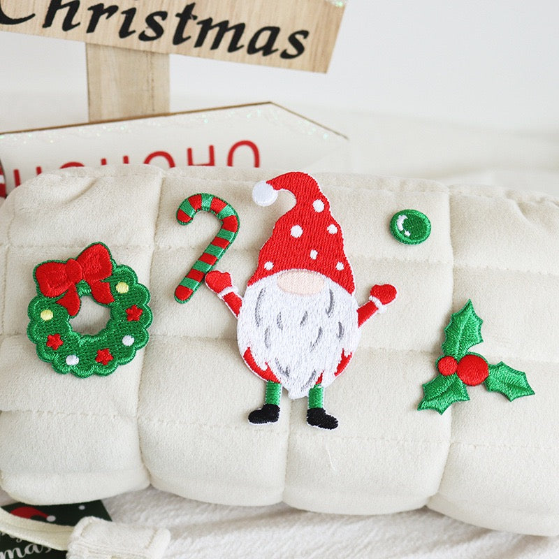 Christmas Embroidered Patches - Multiple Designs Available - CheerCove