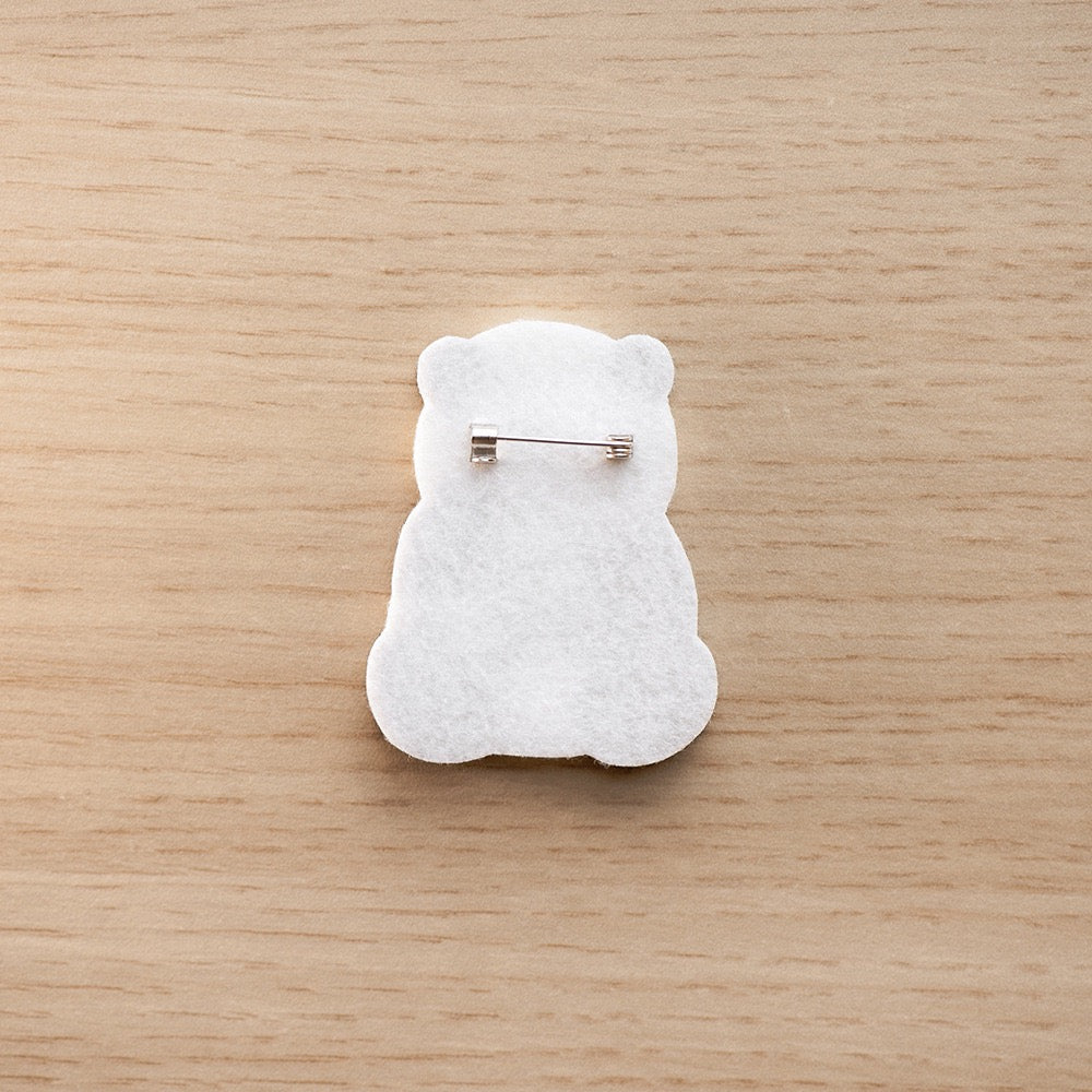 Embroidered Pins of Cute Panda ④