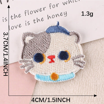 Cute Critter Embroidered Patches - Multiple Designs Available - CheerCove