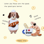 Baking Dog Embroidered Patches - Multiple Designs Available - CheerCove
