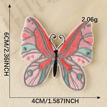 Butterfly Embroidered Patches ② - Multiple Designs Available - CheerCove