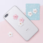 Blush & White Cherry Blossom Embroidered Patches - Multiple Designs Available - CheerCove