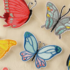 Butterfly Embroidered Patches ③ - Multiple Designs Available - CheerCove