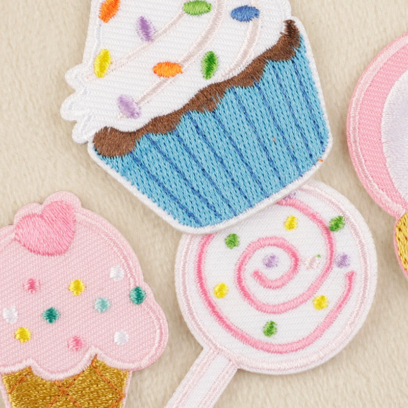 Dessert Embroidered Patches - Multiple Designs Available - CheerCove