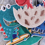 Dinosaur Embroidered Patches - Multiple Designs Available - CheerCove