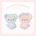 Plush Cartoon Animals Embroidered Patches - Multiple Designs Available - CheerCove