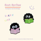 Reading Soot Sprite Embroidered Patches - Multiple Designs Available - CheerCove