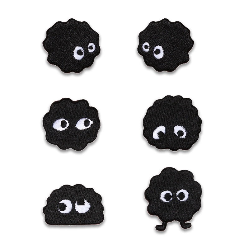 Black Coal Ball Patches(Stick-On)
