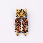 Tiger Fur Coat Embroidered Patch - CheerCove