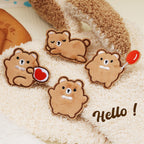 Bread Bear Embroidered Patches - Multiple Designs Available - CheerCove