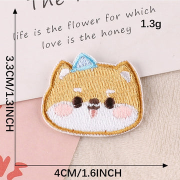 Cute Critter Embroidered Patches - Multiple Designs Available - CheerCove