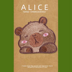 Derpy Capybara Patches (Stick-On)