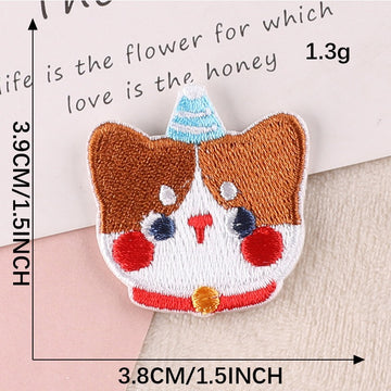 Cute Critter Embroidered Patches - Multiple Designs Available - CheerCove