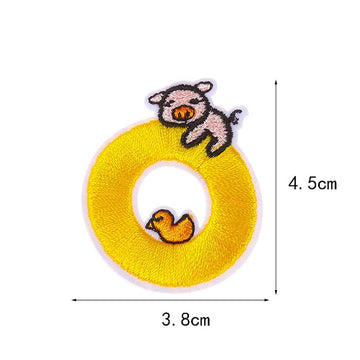 Animal Alphabet Embroidered Patches - CheerCove