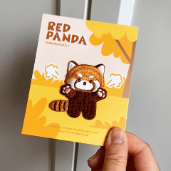 Cute Red Panda Patches(Stick-On)