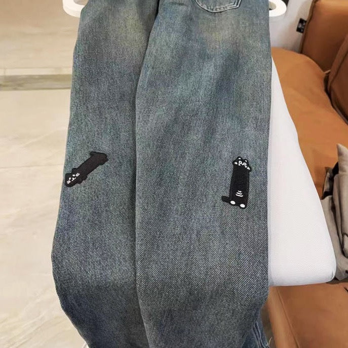 Cute Black Cat Patches (Stick-On) - CheerCove