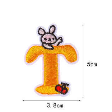 Animal Alphabet Embroidered Patches - CheerCove