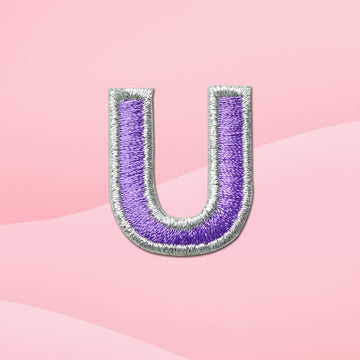 Minimalist Alphabet  Patches(Stick-On)