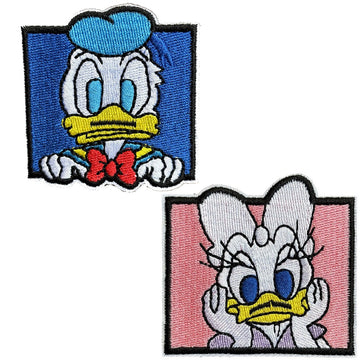Duck Couple Patches(Stick-On)