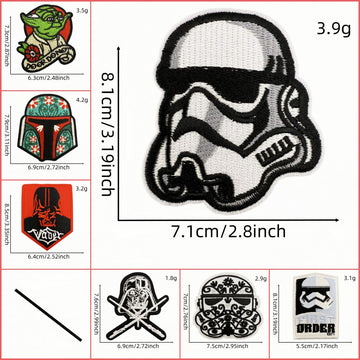 Cosmic Realm ② Patches (Iron-On)