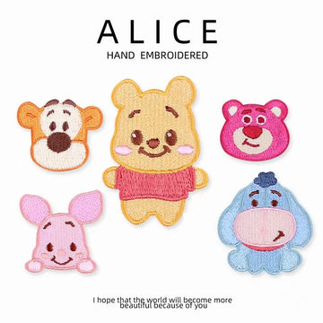 Cartoon Critters Patches (Stick-On)