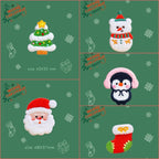 Marry Christmas Patches(Stick-On)