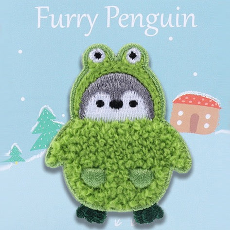 Furry Penguins Patches(Stick-On) - CheerCove