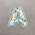 Floral Alphabet Patches(Stick-On) - CheerCove