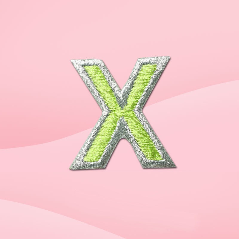 Minimalist Alphabet  Patches(Stick-On)