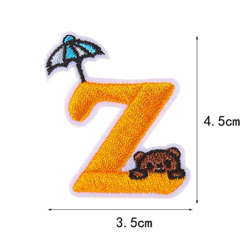 Animal Alphabet Embroidered Patches - CheerCove