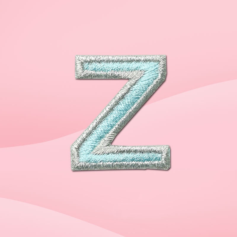 Minimalist Alphabet  Patches(Stick-On)