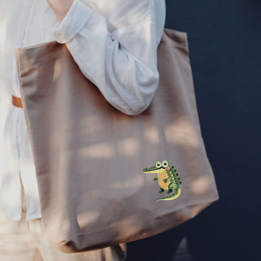 Funny Crocodile Patches (Stick-On)