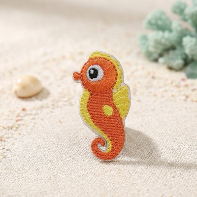 Cute Sea Creatures Patches (Stick-On)