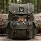 Outdoor Adventure Bears Patches (Iron-On)