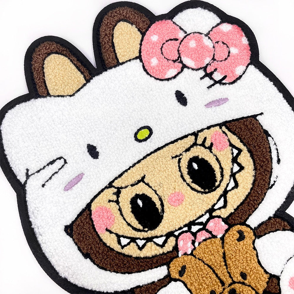Jumbo Forest Sprite Kitty Patches (Iron-On)