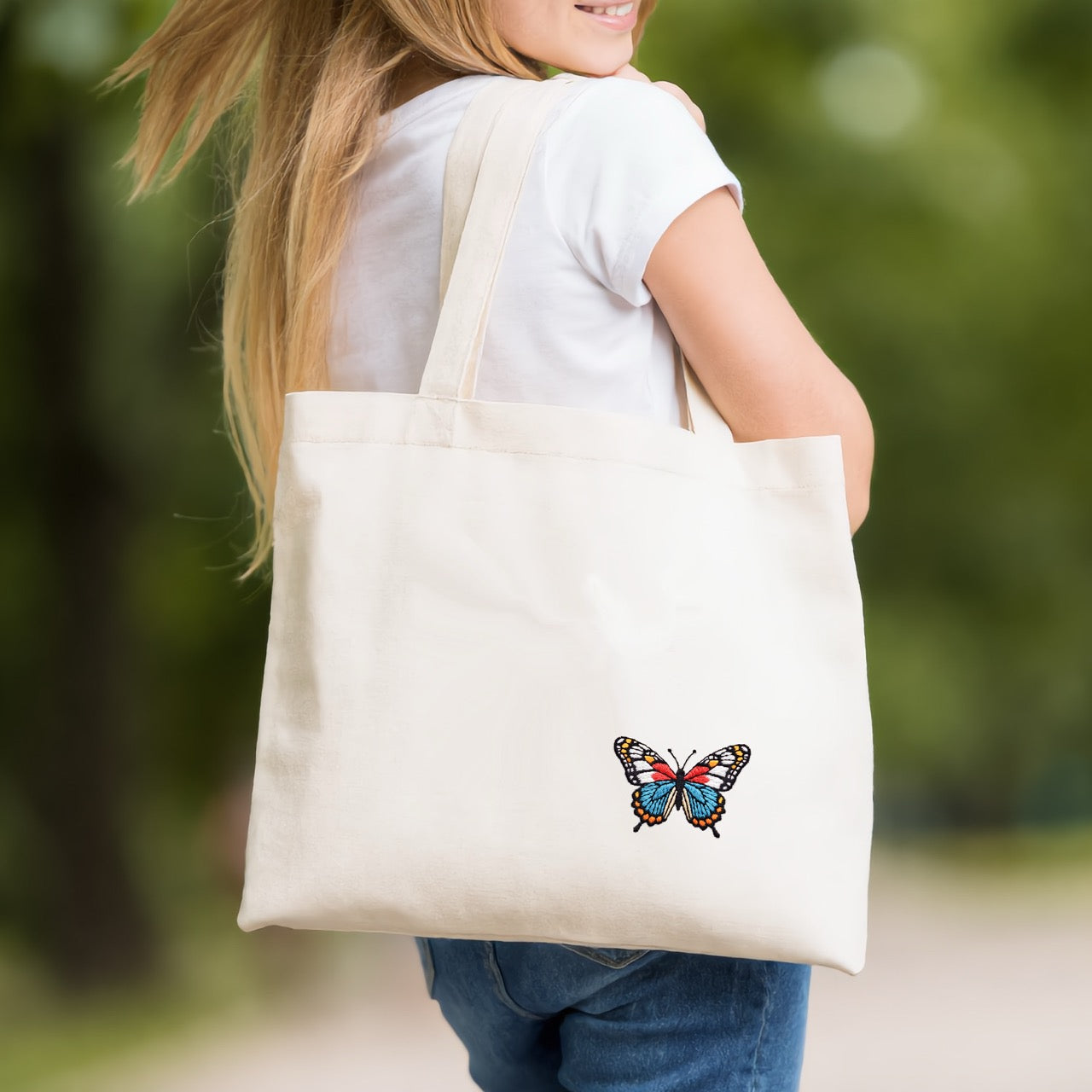 Spring Butterfly Patches (Stick-On)