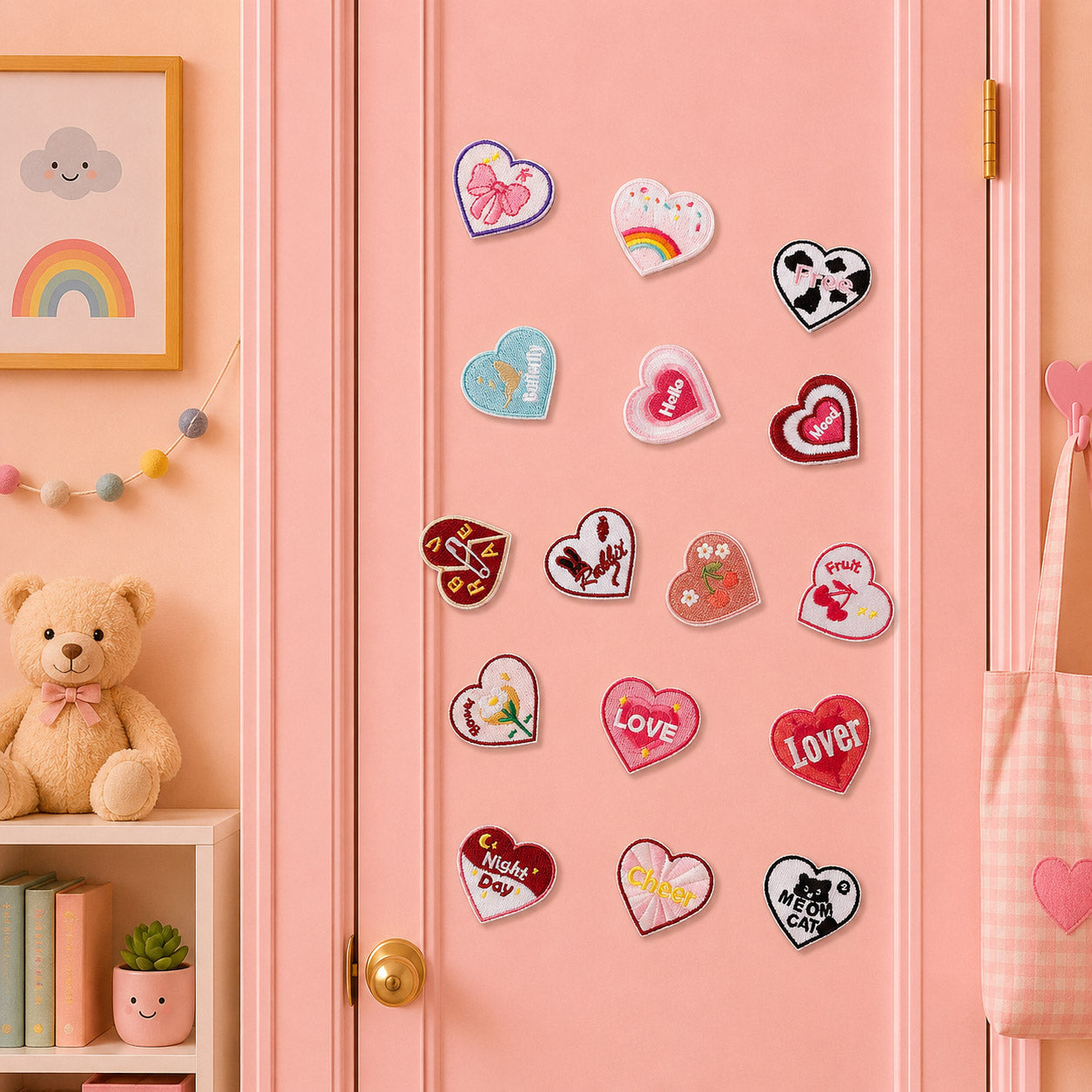 Heart ① Patches(Stick-On)
