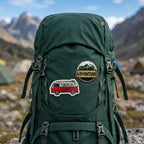 Wilderness Camping Patches (Iron-On)
