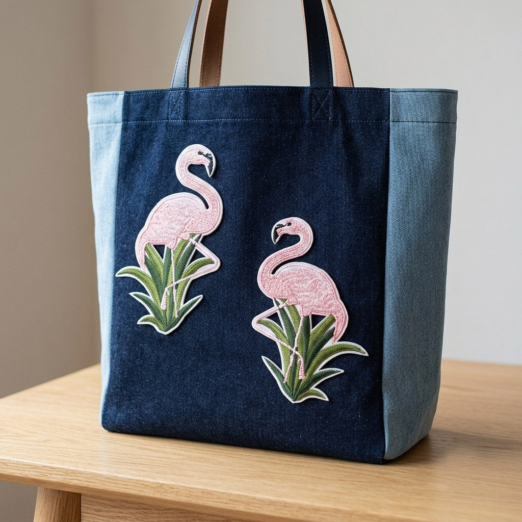 Flamingo Patches (Iron-On)