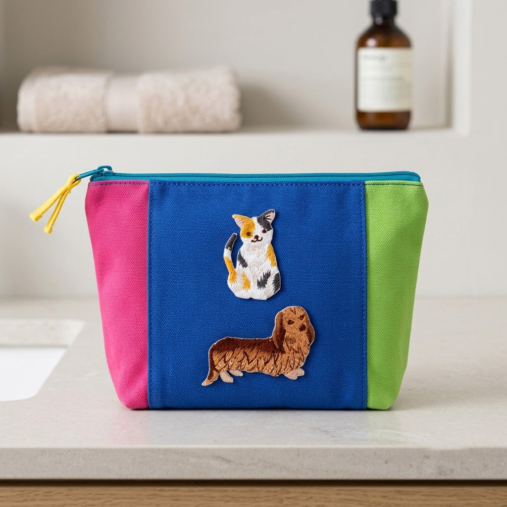 Cat & Dog Patches (Iron-On)